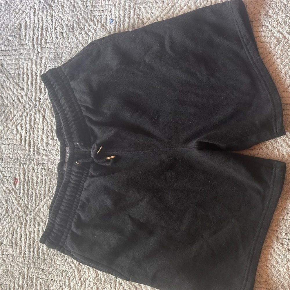 Primark black cotton shorts